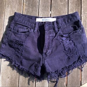 Navy Brandy Cutoffs